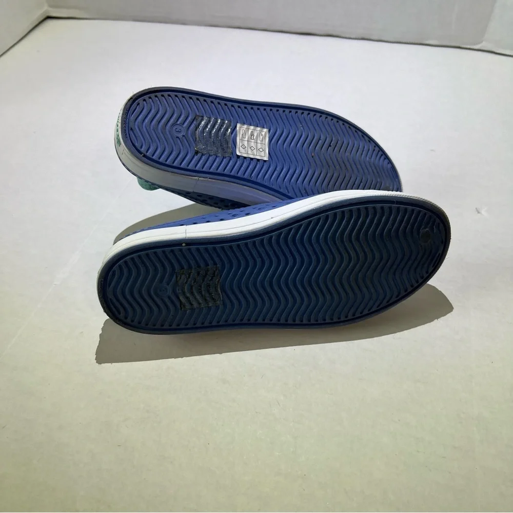 Skechers‎ Foamies Blue Water Shoes Slip On kids size 3 Aqua Beach Casual
